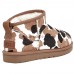 CLASSIC ULTRA MINI COW PRINT CHESTNUT