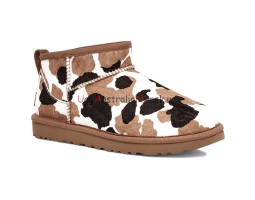 CLASSIC ULTRA MINI COW PRINT CHESTNUT