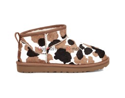 CLASSIC ULTRA MINI COW PRINT CHESTNUT