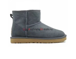 UGG CLASSIC MINI ALOHA BLUE