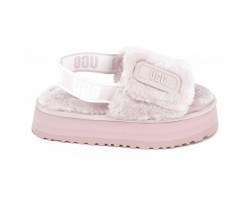 UGG  WOMEN'S DISCO SLIDE SEASHELL PINK