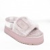 UGG  WOMEN'S DISCO SLIDE SEASHELL PINK