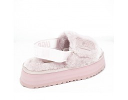 UGG  WOMEN'S DISCO SLIDE SEASHELL PINK
