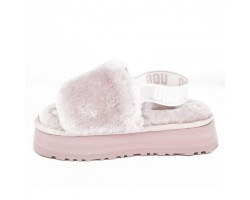 UGG  WOMEN'S DISCO SLIDE SEASHELL PINK