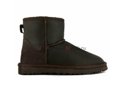 UGG MENS CLASSIC MINI METALLIC CHOCOLATE