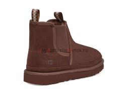 UGG MENS NEUMEL CHELSEA BOOT GRIZZLY