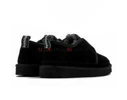 UGG MENS SLIPPERS FLEX BLACK