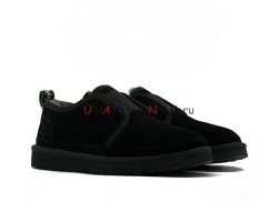 UGG MENS SLIPPERS FLEX BLACK