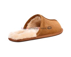 UGG MENS SCUFF SLIPPER CHESTNUT