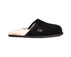 UGG MENS SCUFF SLIPPER BLACK