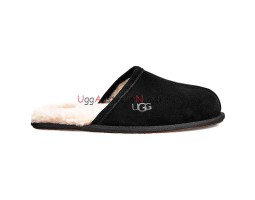 UGG MENS SCUFF SLIPPER BLACK