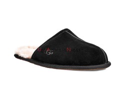 UGG MENS SCUFF SLIPPER BLACK