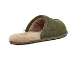 UGG MENS SCUFF SLIPPER BURNT OLIVE