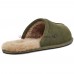 UGG MENS SCUFF SLIPPER BURNT OLIVE