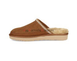 UGG MENS TASMAN SLIP-ON CHESTNUT