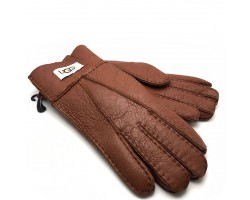 ПЕРЧАТКИ  UGG  GLOVES CHESTNUT METALLIC