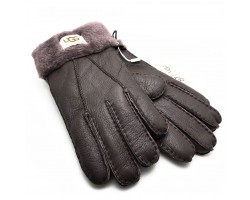 ПЕРЧАТКИ  UGG  GLOVES  CHOCOLATE METALLIC