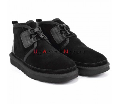 UGG NEUMEL GHILLIE BLACK