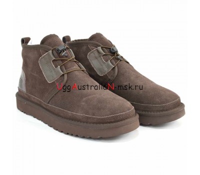 UGG NEUMEL GHILLIE MEN'S CHOCOLATE