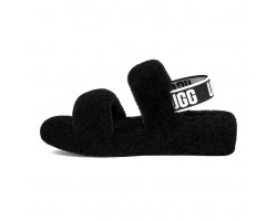 UGG OH YEAH SLIDERS BLACK