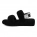 UGG OH YEAH SLIDERS BLACK