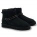 UGG CLASSIC MINI ZANOTTI BLACK