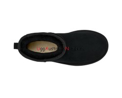 UGG CLASSIC ULTRA MINI PLATFORM BLACK