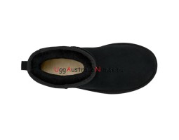 UGG CLASSIC ULTRA MINI PLATFORM BLACK