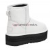 CLASSIC MINI PLATFORM LEATER WHITE BLACK