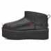 CLASSIC ULTRA MINI PLATFORM LEATHER BLACK