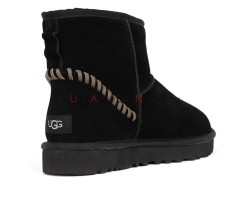 UGG MEN CLASSIC MINI DECO BLACK