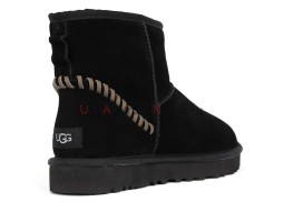 UGG MEN CLASSIC MINI DECO BLACK