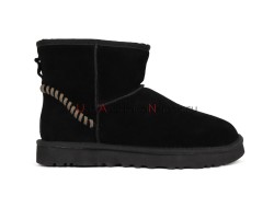 UGG MEN CLASSIC MINI DECO BLACK