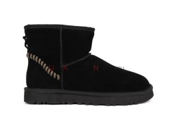 UGG MEN CLASSIC MINI DECO BLACK