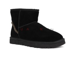 UGG MEN CLASSIC MINI DECO BLACK