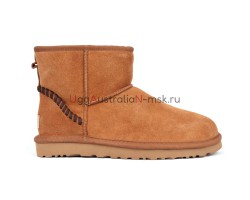 UGG MEN CLASSIC MINI DECO CHESTNUT