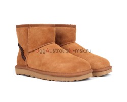 UGG MEN CLASSIC MINI DECO CHESTNUT