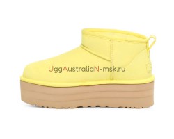 UGG CLASSIC ULTRA MINI PLATFORM PEARFECT