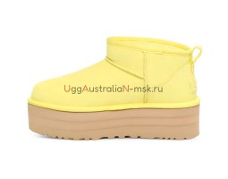 UGG CLASSIC ULTRA MINI PLATFORM PEARFECT