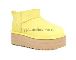 UGG CLASSIC ULTRA MINI PLATFORM PEARFECT