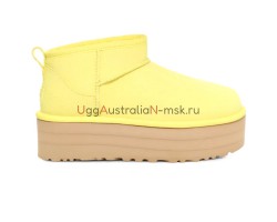 UGG CLASSIC ULTRA MINI PLATFORM PEARFECT