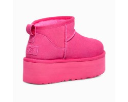 UGG CLASSIC ULTRA MINI PLATFORM TAFFY PINK