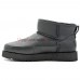 UGG CLASSIC SUGAR ULTRA MINI BLACK