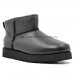 UGG CLASSIC SUGAR ULTRA MINI BLACK