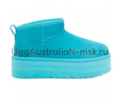 UGG CLASSIC ULTRA MINI PLATFORM SUMMER SKY