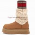 CLASSIC SWEATER LETTER CHESTNUT