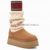 CLASSIC SWEATER LETTER CHESTNUT