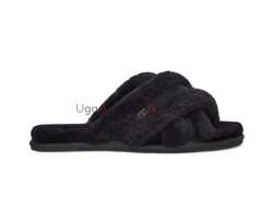 UGG SLIPPERS SCUFFITA BLACK