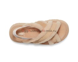 UGG Disco Cross Slide Sand