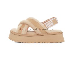 UGG Disco Cross Slide Sand